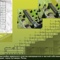 Жилая застройка земельного участка. Черногория